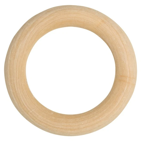 Go Handmade Anello in legno, 75 mm