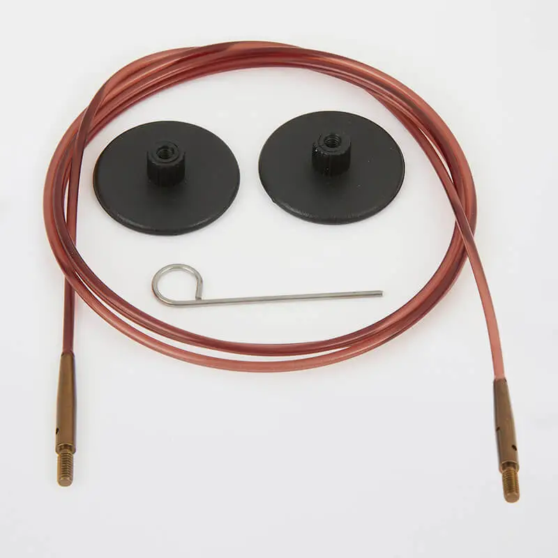 KnitPro Wire Marrone (40-150 cm)