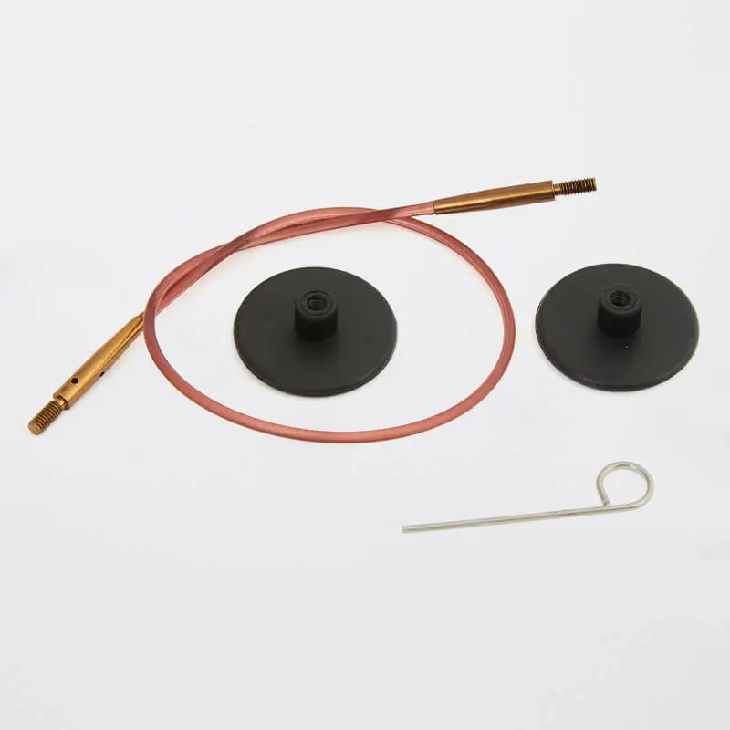 KnitPro Wire Marrone (40-150 cm)