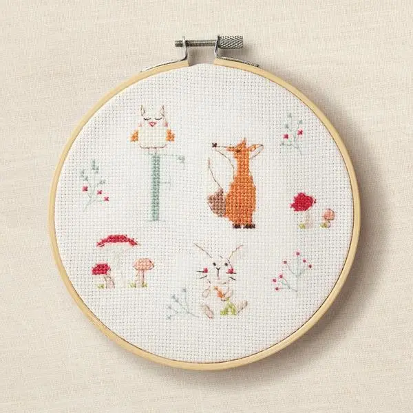 DMC Gift of Stitch Kit Punto Croce, Amici del Bosco