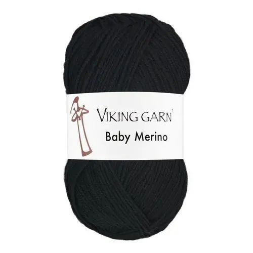 Viking Trend Baby Merino 203 Nero