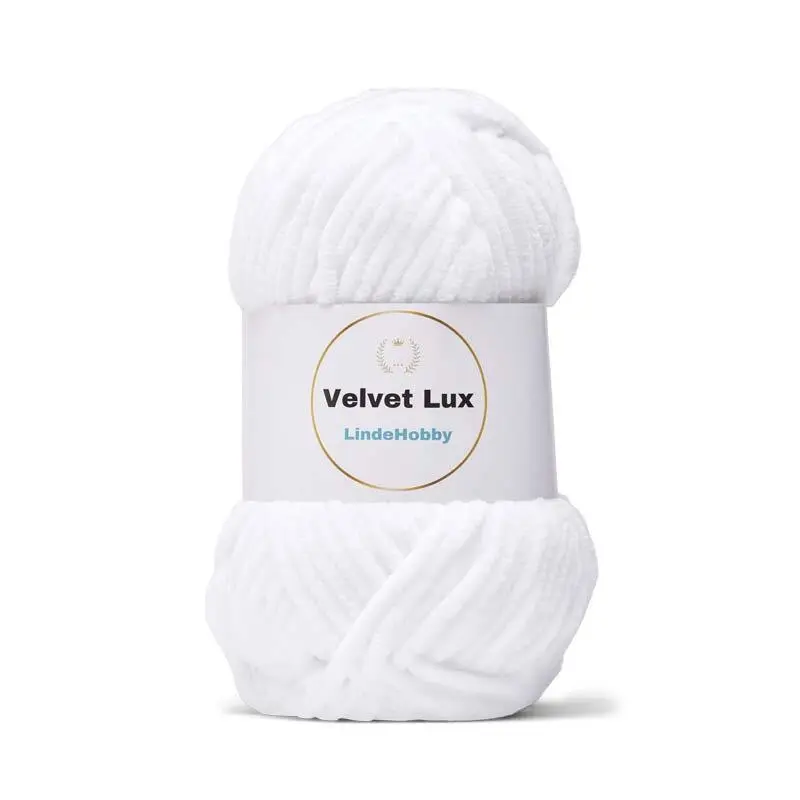 LindeHobby Velvet Lux 02 Bianco
