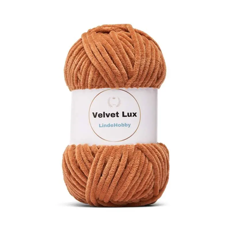 LindeHobby Velvet Lux 09 Marrone latte