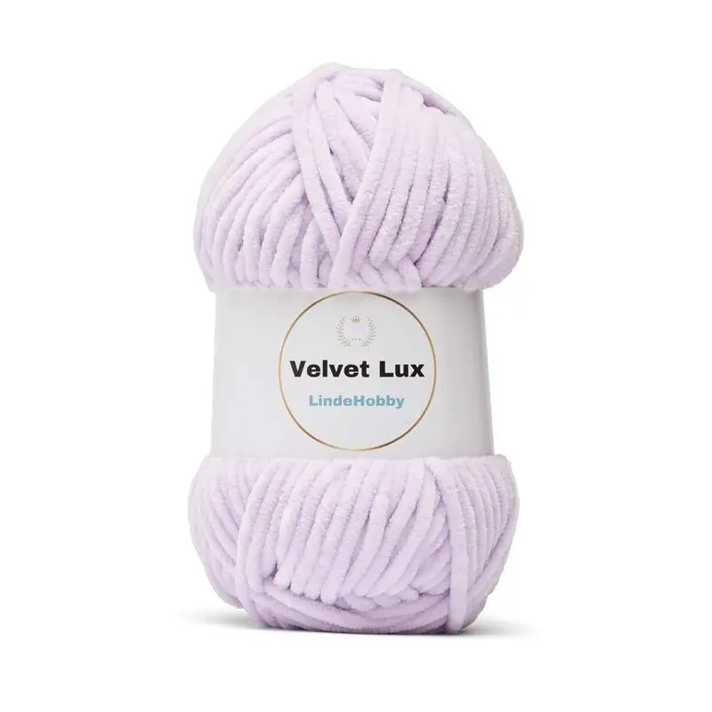 LindeHobby Velvet Lux 18 Lilla Chiaro