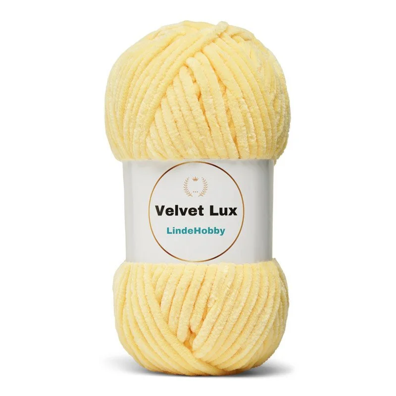 LindeHobby Velvet Lux 33 Giallo tenue