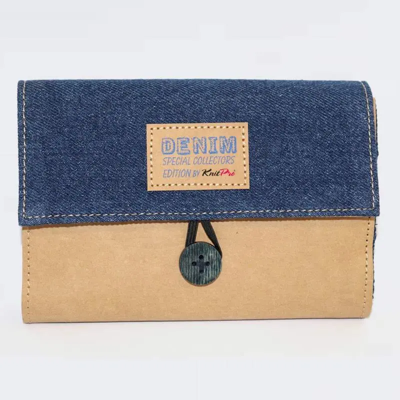 KnitPro Indigo Wood Set di Ferri Circolari Intercambiabili