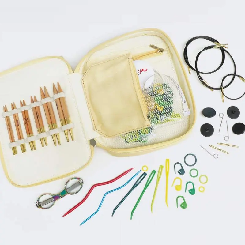KnitPro Beginner Basix Set di Ferri Circolari Intercambiabili