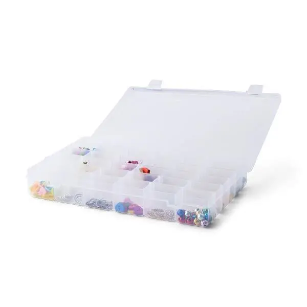 LindeHobby Organizer, trasparente, 36 scomparti