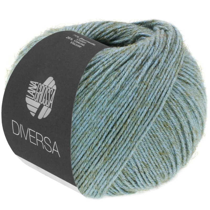 Lana Grossa Diversa 08 Grigio blu
