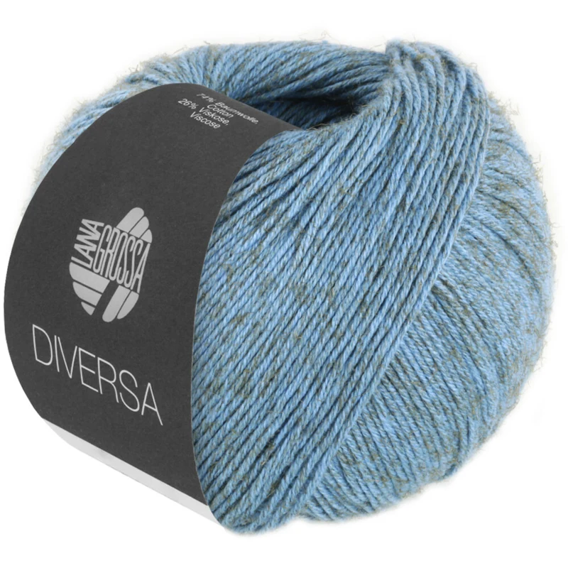Lana Grossa Diversa 16 Grigio blu scuro