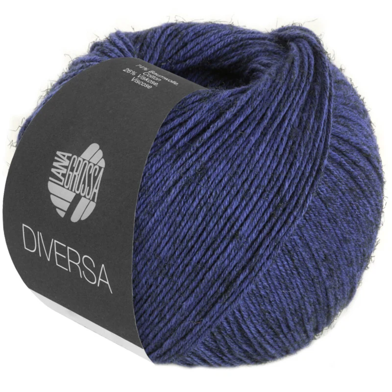 Lana Grossa Diversa 17 Blu inchiostro