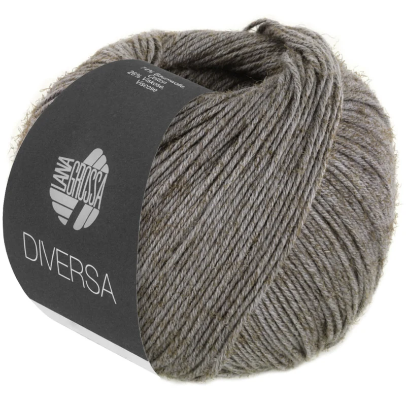 Lana Grossa Diversa 15 Grigio scuro