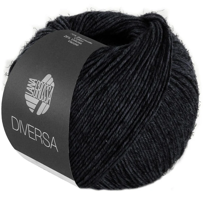 Lana Grossa Diversa 29 Nero