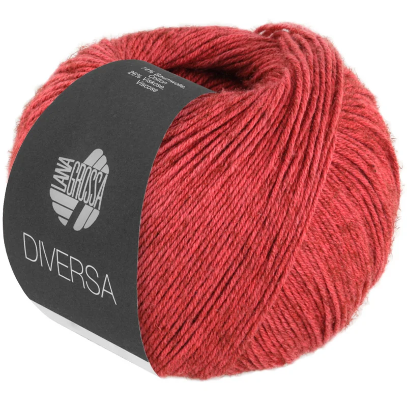 Lana Grossa Diversa 22 Rosso ruggine