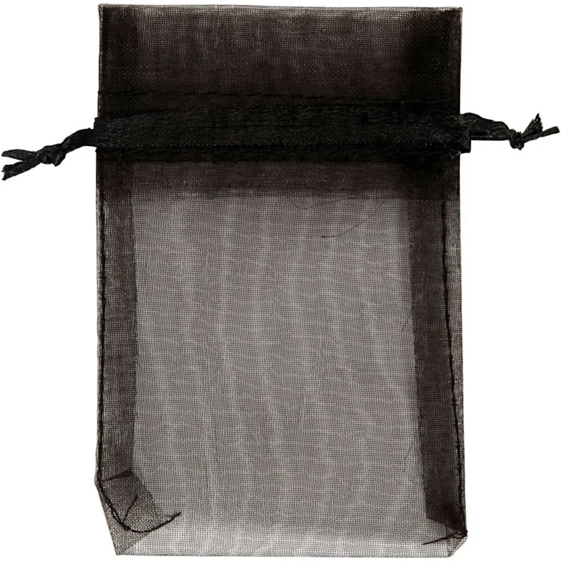 Borse in organza, 7x10 cm, 10 pezzi.