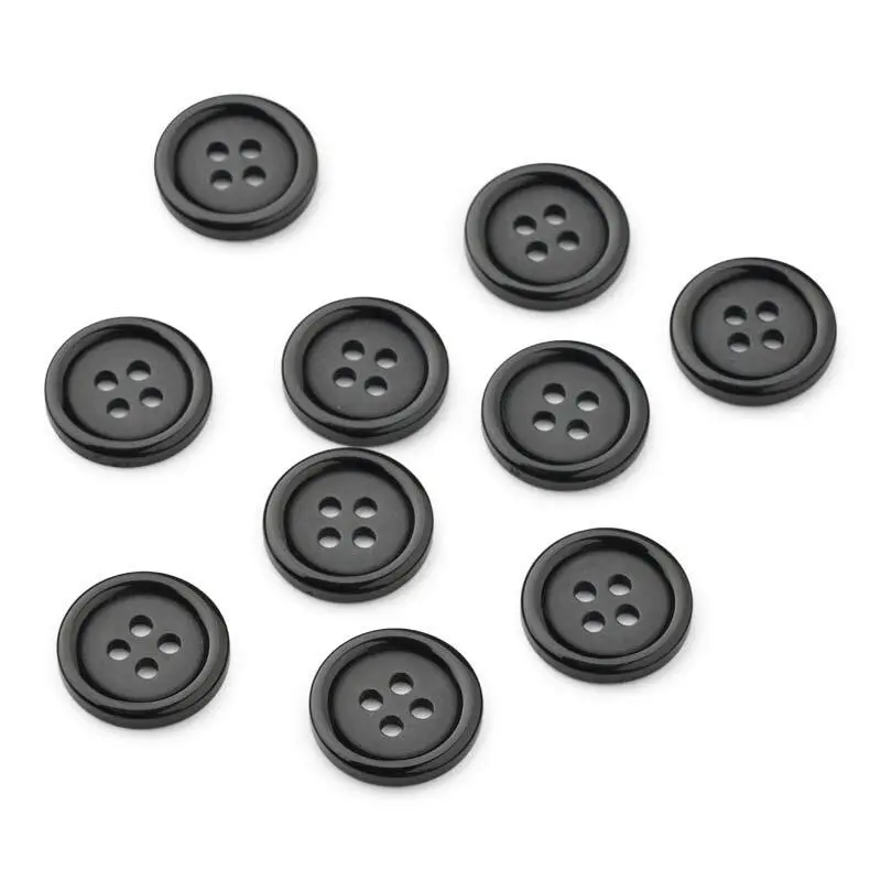 HobbyArts Bottoni Neri, 18 mm