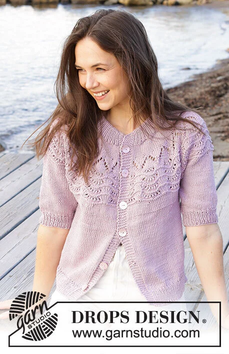 241-31 Hope Bay Cardigan by DROPS Design