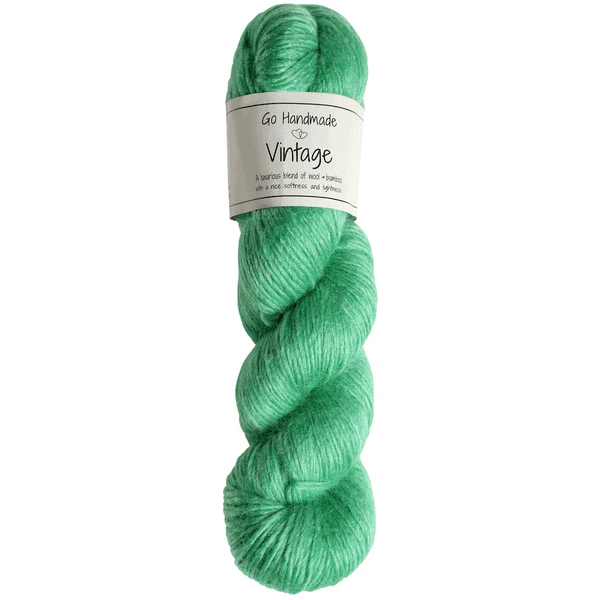 Go Handmade Vintage Hank 17968 Verde smeraldo