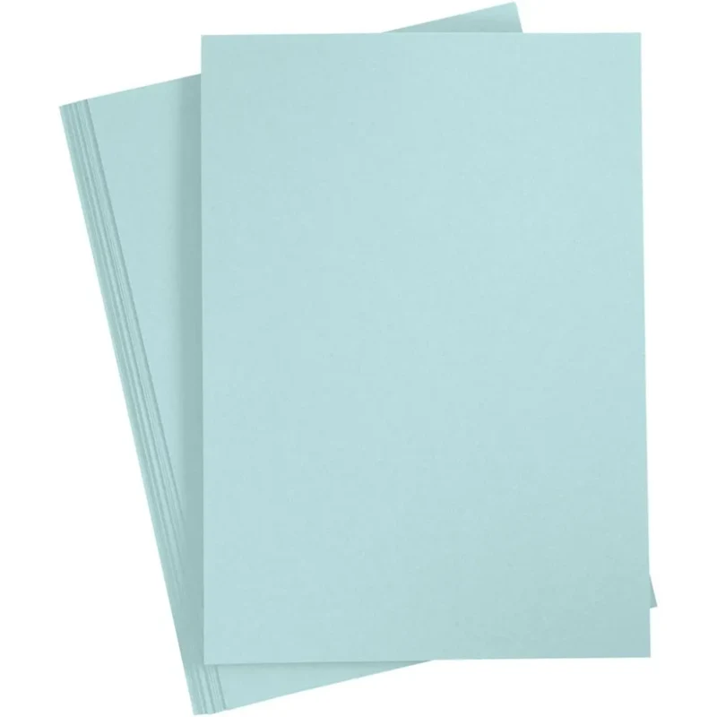 Carta, 20 pezzi, A4 - Azzurro