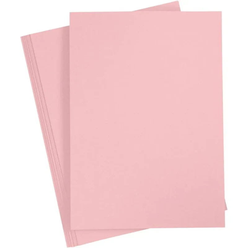 Carta, 20 pezzi, A4 - Rosa chiaro