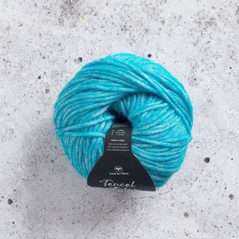 Svarta Fåret Tencel Blow 67 Aqua blu
