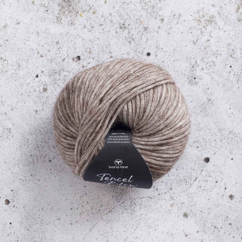 Svarta Fåret Tencel Blow 23 Sacco marrone