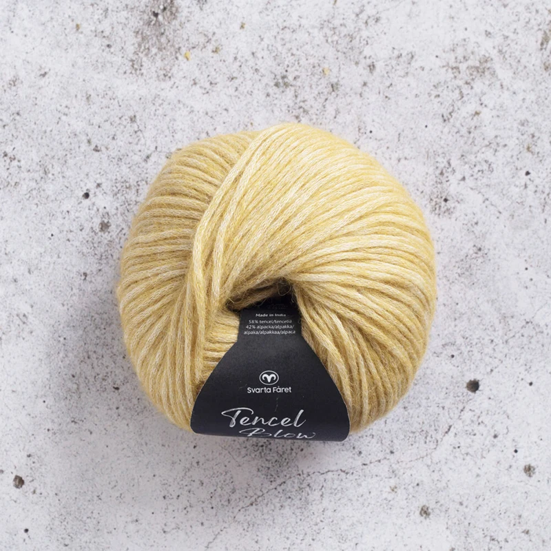 Svarta Fåret Tencel Blow 31 Nacho giallo