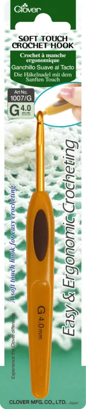 Clover SOFT TOUCH Uncinetto (0.5–6.0 mm)