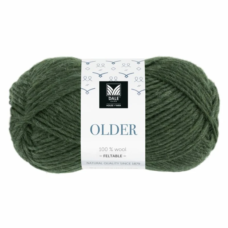 Gjestal Older 427 Verde scuro melange
