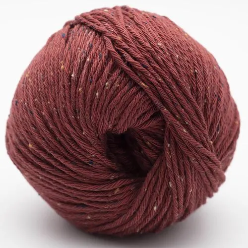 Erika Knight Gossypium Cotton Tweed 09 Rosso vino