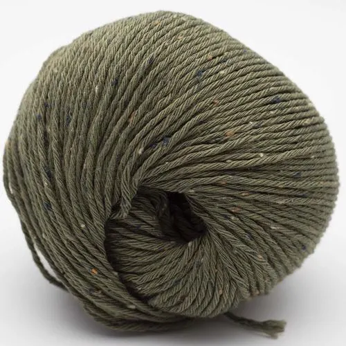 Erika Knight Gossypium Cotton Tweed 06 Kaki