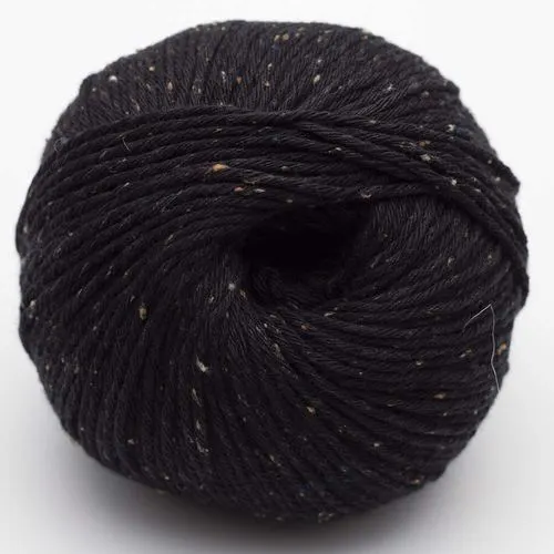 Erika Knight Gossypium Cotton Tweed 19 Nero