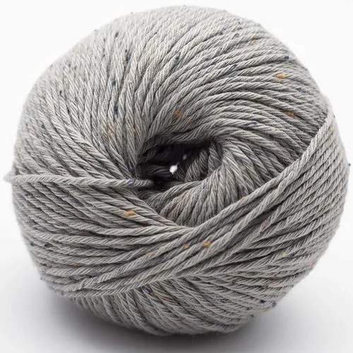 Erika Knight Gossypium Cotton Tweed 17 Grigio chiaro