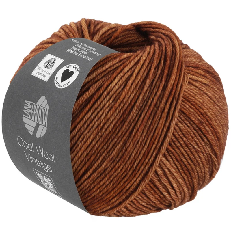 Lana Grossa Cool Wool Vintage 83 Marrone cerbiatto