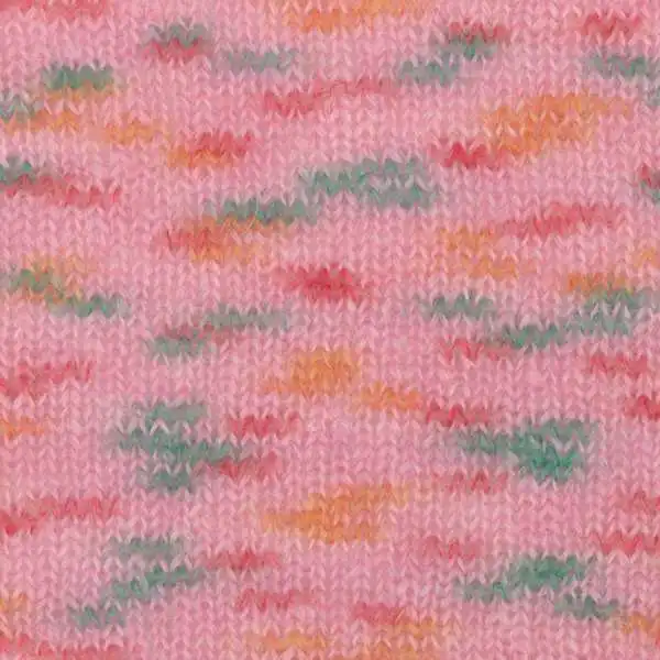 Permin Bella Color 77 Rosa chiaro/rosa/verde