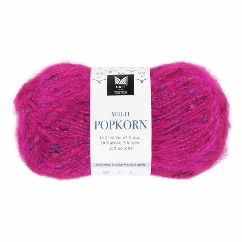 Gjestal Multi Popkorn 515 Pink