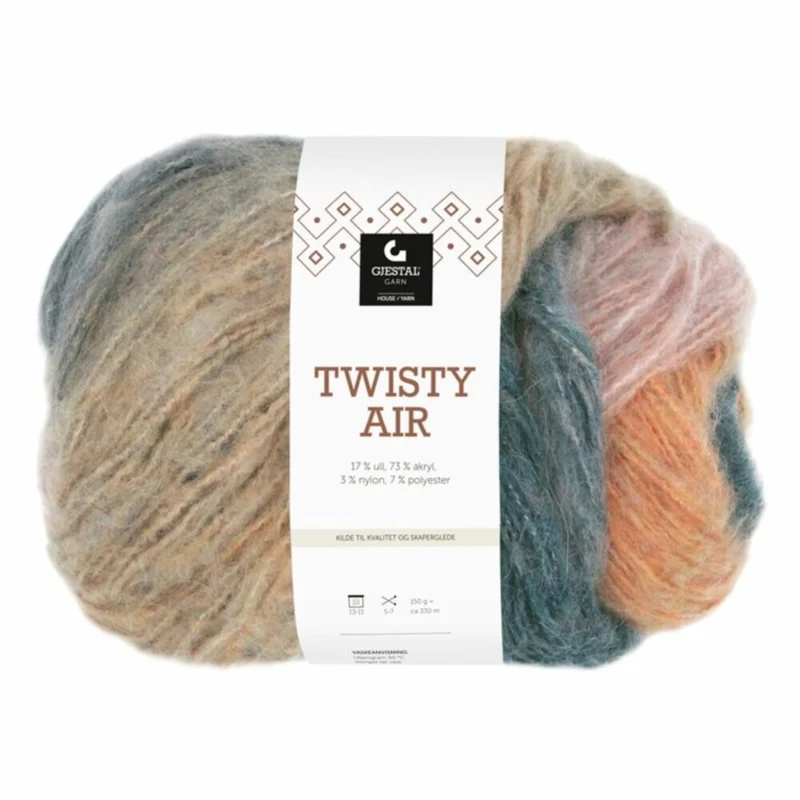 Gjestal Twisty Air 9108 Rosa/talpa stampa