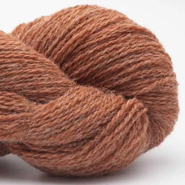Bio Shetland 62 Arancione marroncino