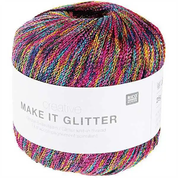 Rico Design Creative Make it glitter 004 Arcobaleno