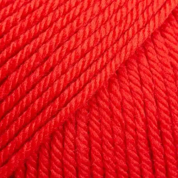 DROPS Daisy 20 Rosso (Uni Colour)