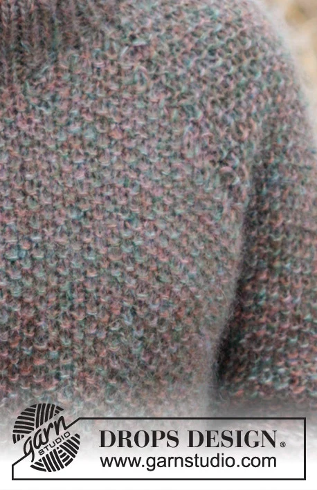 244-4 Forest Trails Sweater by DROPS Design