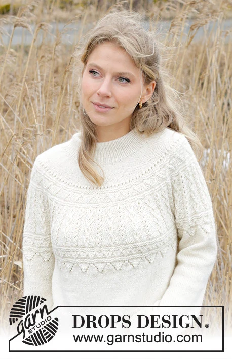 243-8 Avalanche Sweater by DROPS Design