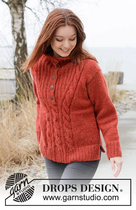 245-17 Autumn Blaze by DROPS Design
