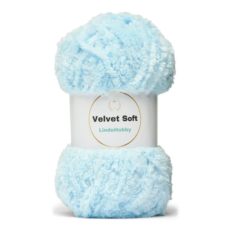 LindeHobby Velvet Soft 12 Azzurro Baby