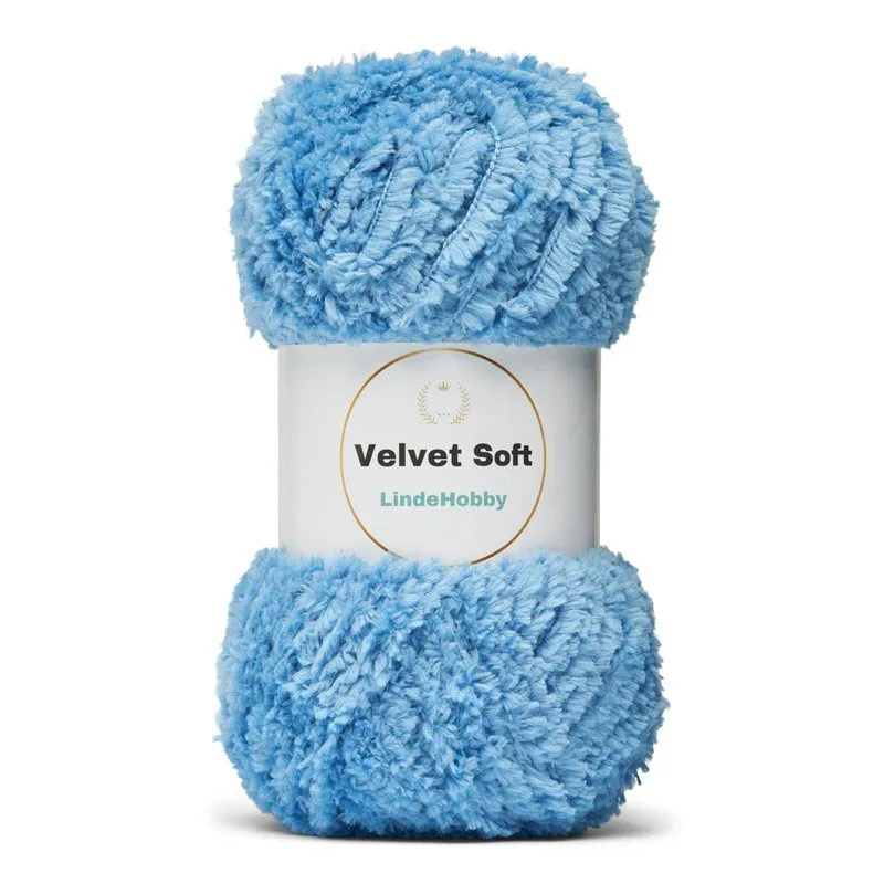 LindeHobby Velvet Soft 13 Blu Jeans
