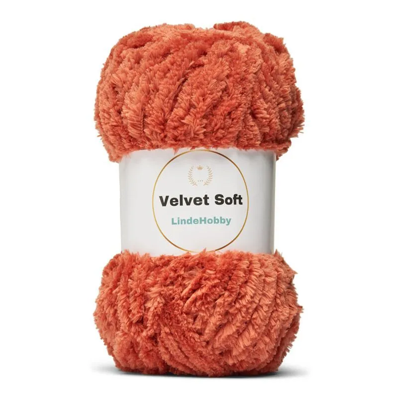 LindeHobby Velvet Soft 20 Rosso Mattone