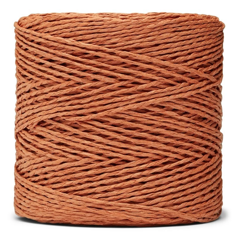 LindeHobby Twisted Paper Yarn 06 Mattone