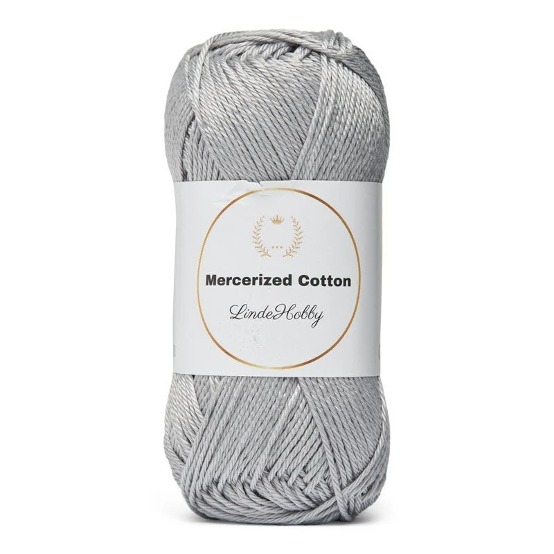 LindeHobby Mercerized Cotton 3 Grigio