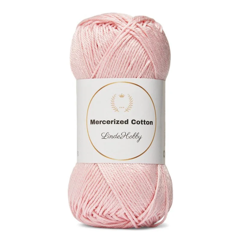 LindeHobby Mercerized Cotton 9 Rosa chiaro