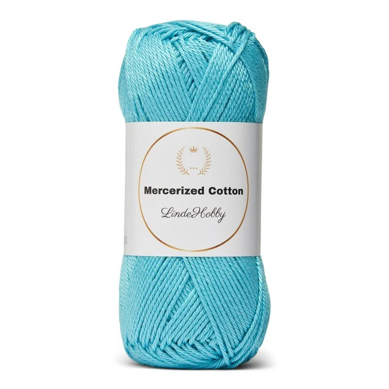 LindeHobby Mercerized Cotton 15 Turchese
